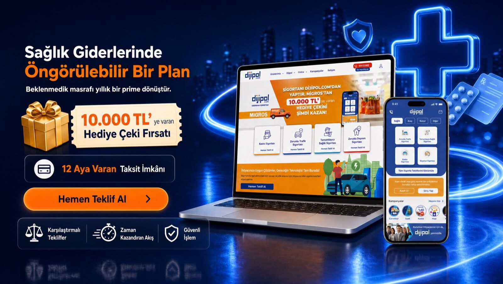 Dijipol Rehberi: Tamamlayıcı Sağlık Sigortası ile Öngörülebilir Gider Planı