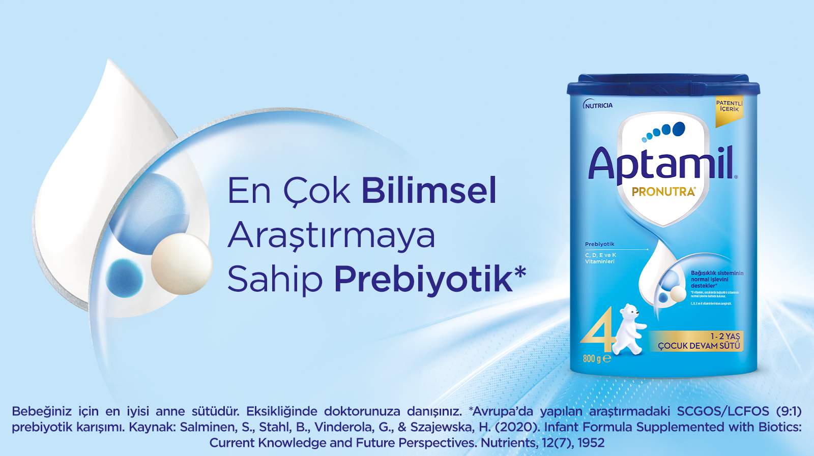 APTAMİL ÇOCUK DEVAM SÜTLERİ’NİN BİLİM YOLCULUĞU